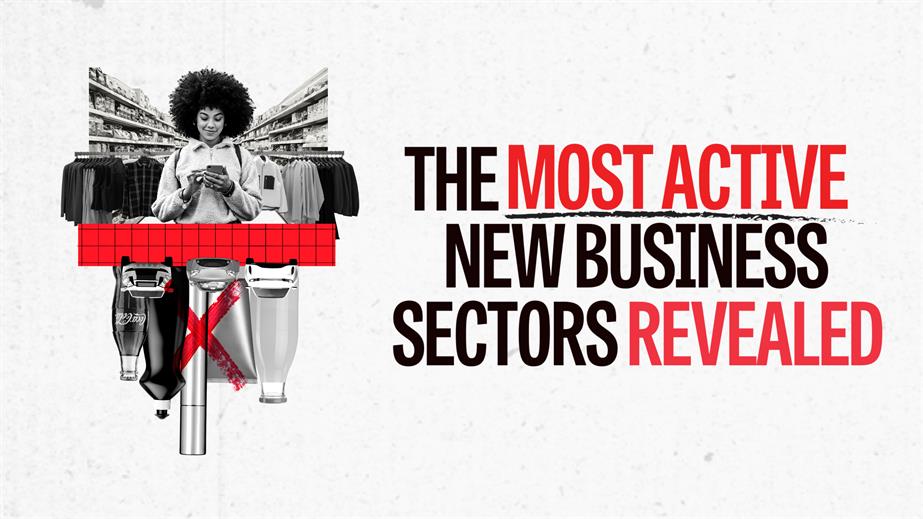 The most active new business sectors revealed