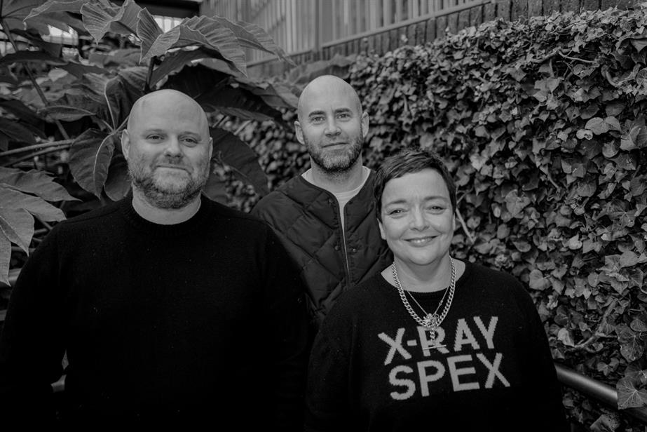 From left to right: Matt Springate, James Fox, and Vicki Maguire