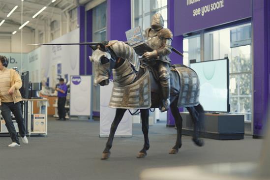 Currys “Step into the future” by AMV BBDO