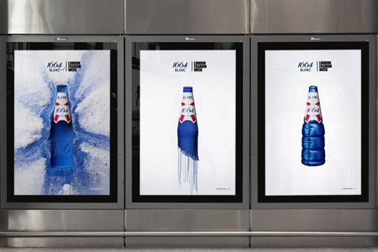 1664 Blanc “Bottle as art” by Fold7