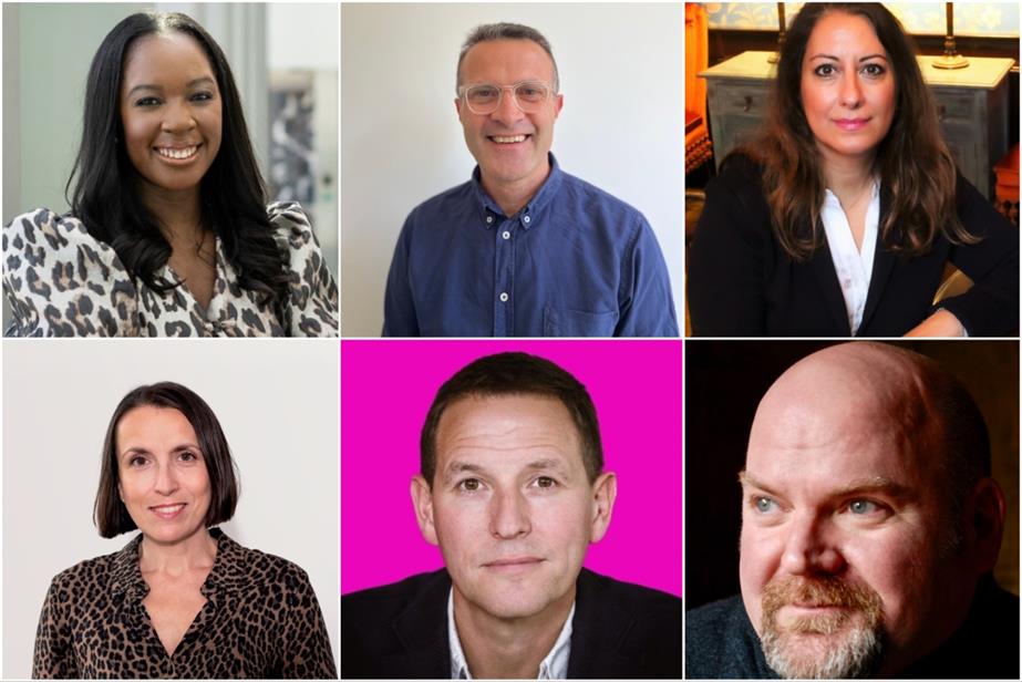 Headshots of commentators