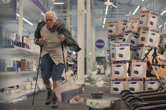 Currys “Sigh of relief” by AMV BBDO