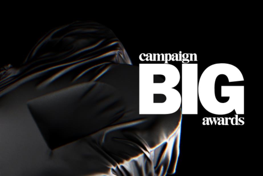 White writing on a black background that says Campaign Big Awards