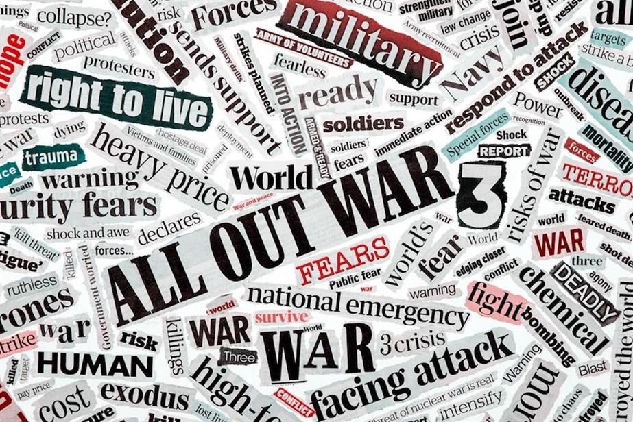 Cuttings of depressing headlines from newspapers (©GettyImages)