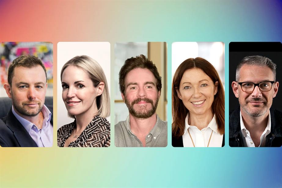 A collage of individual photos of Peter Reid, Ranae Heuer, Aaron Lang, Kate Howe (MSQ global executive director) and Michael Lebowitz