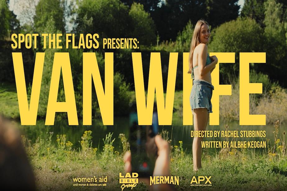 A poster for the short film 'Van Wife'