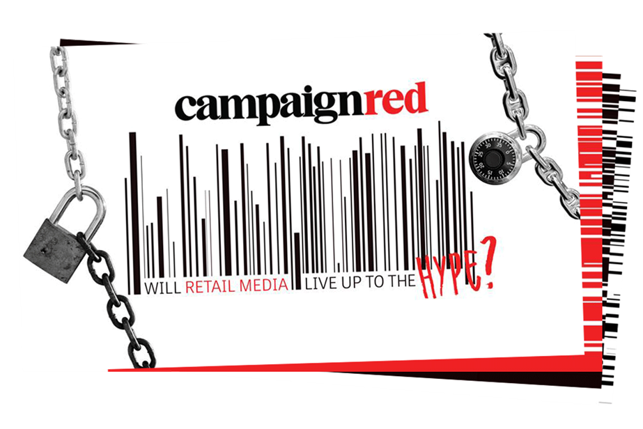 Logo for Campaign Red report: "Will retail media live up to the hype?